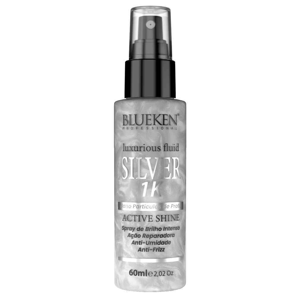 اسپری صاف و براق کننده قوی بلوکن BLUEKEN مدل SILVER حجم 60 میل | تقویت و مغذی مو