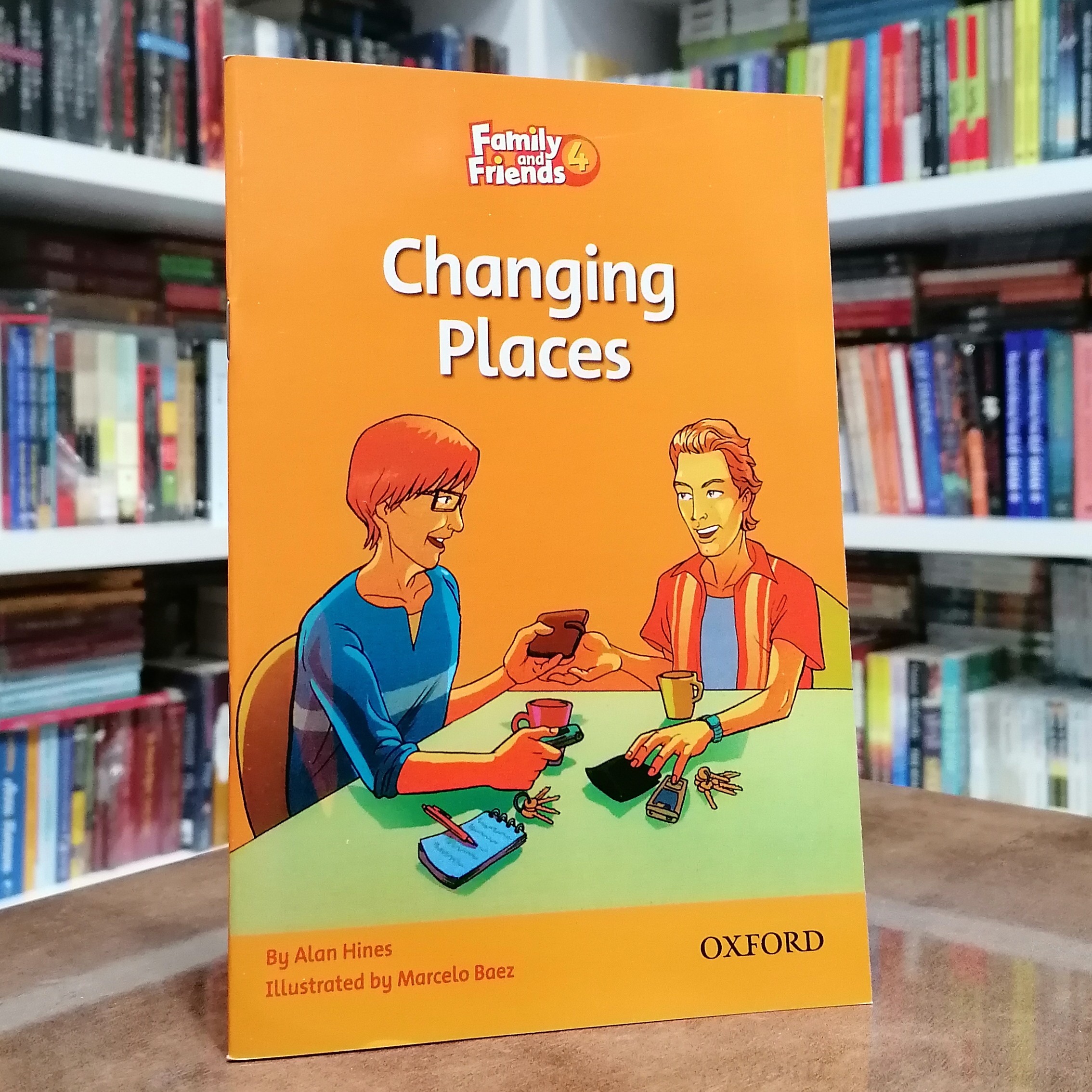 کتاب Changing Places Family and Friends Readers 4