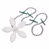 زنجیر لوله بازکن طرح گل بسته 2 عددی