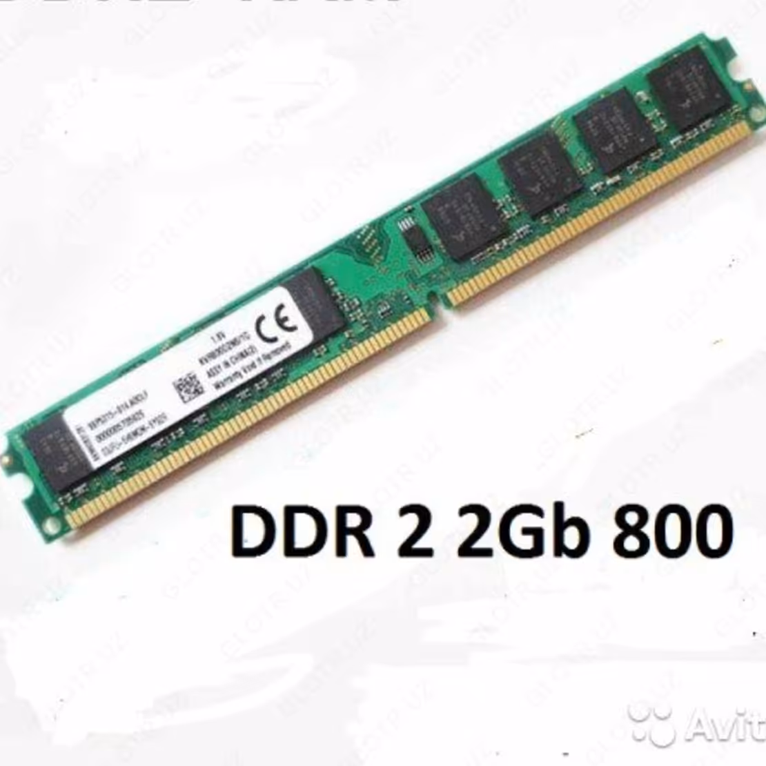 رم دسکتاپ DDR2 تک کاناله 800 مگاهرتز کینگستون ظرفیت 2 گیگابایت

