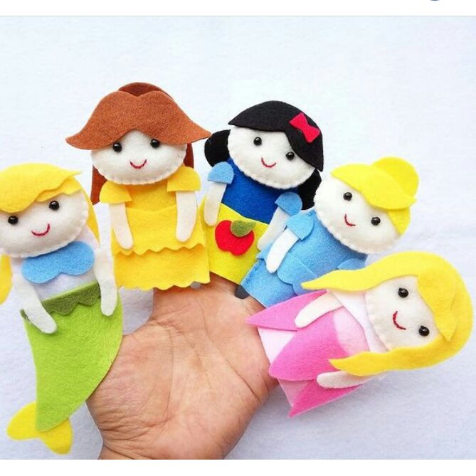 عروسک انگشتی پرنسس ها