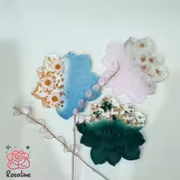 زیرلیوانی های رزینی مدل گل نیلوفر