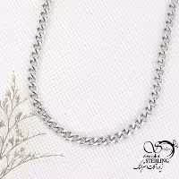 زنجیر استیل مردانه کارتیر سفید کد 15293