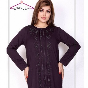 تونیک آستین بلند سایز بزرگ ارسال رایگان
