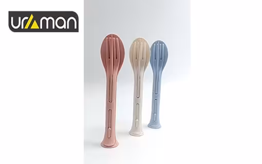 ست قاشق و چنگال و کارد مسافرتی