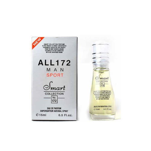 عطر مردانه اسمارت کد 172 با رایحه آلور هوم اسپورت 15میل Smart Collection (allure homme sport)