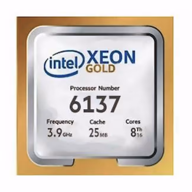 CPU مدل Xeon Gold 6137 برند Intel