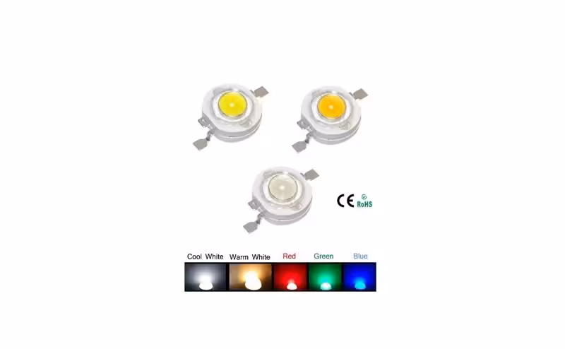 LED POWER 1W آبی | amazonchi
