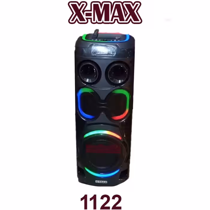 اسپیکر و سیستم صوتی بلوتوثی ایکس مکس مدل 1122