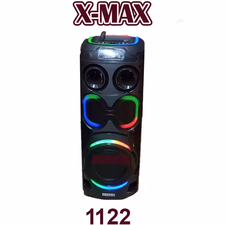 اسپیکر و سیستم صوتی بلوتوثی ایکس مکس مدل 1122