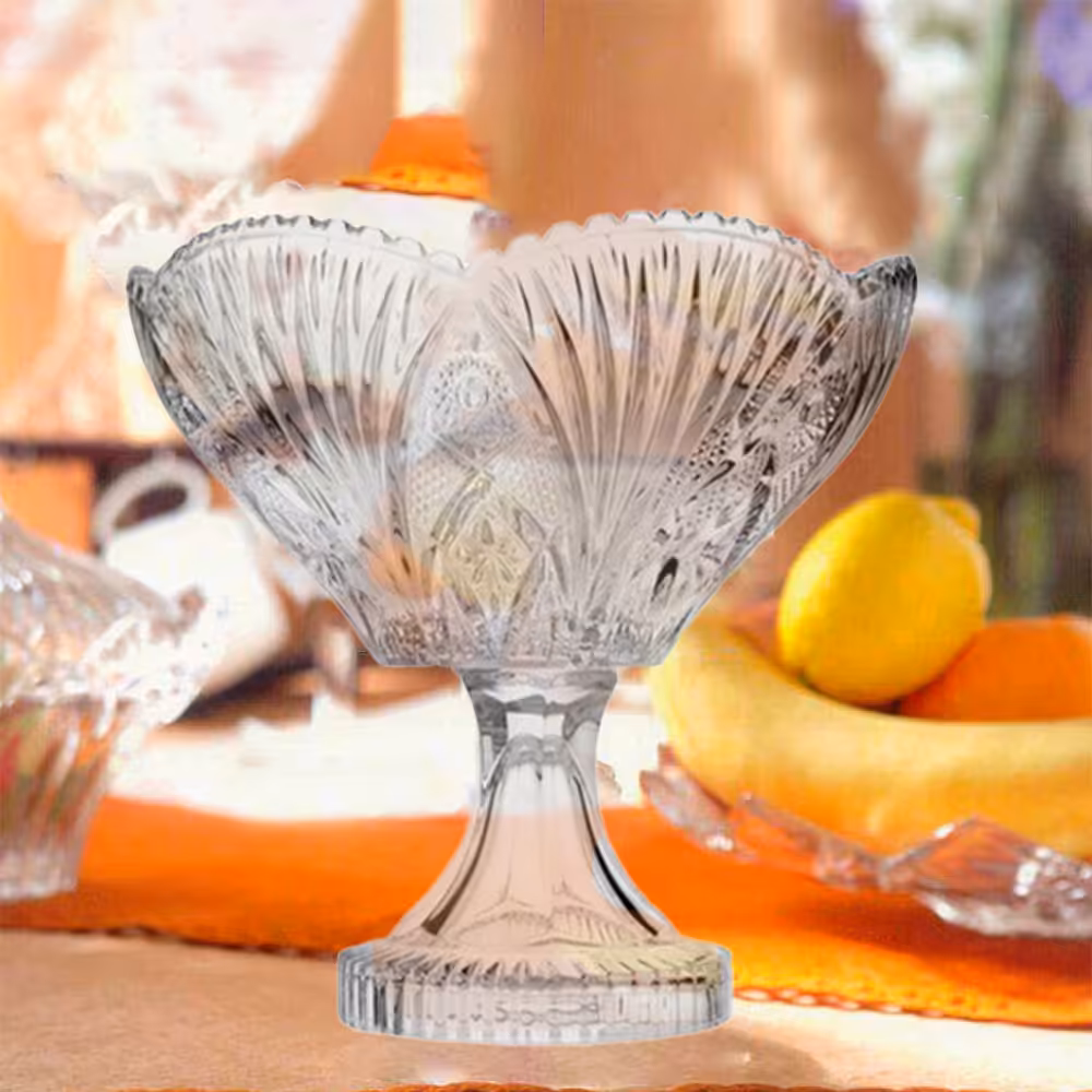 کاسه اجیل ارامیس پایه دار کادو نوری (4دک)