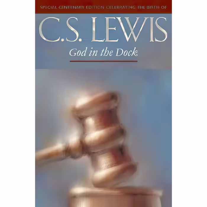 کتاب زبان اصلی God in the Dock اثر CS Lewis انتشارات Fount