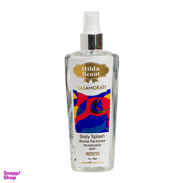بادی اسپلش هیلدا بیوت (Hilda Beaut) مدل Casamorati Mefisto حجم 250 میلی لیتر