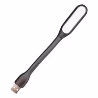 چراغ مطالعه USB مدل مسواکی مشکی رنگ