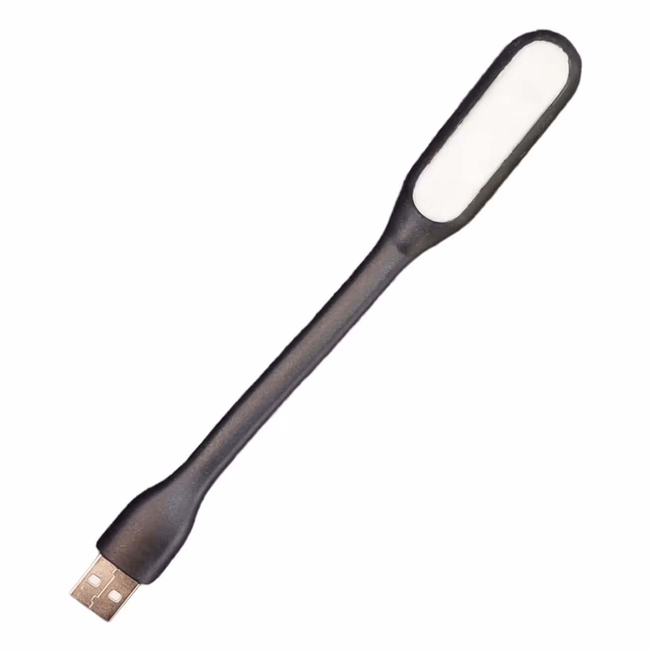 چراغ مطالعه USB مدل مسواکی مشکی رنگ