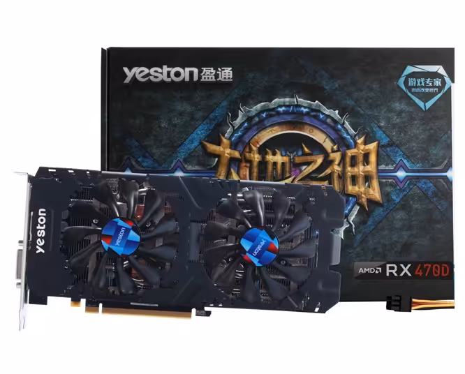 کارت گرافیک یستون مدل RX470D 4G D5 GA  با حافظه 4 گیگابایت