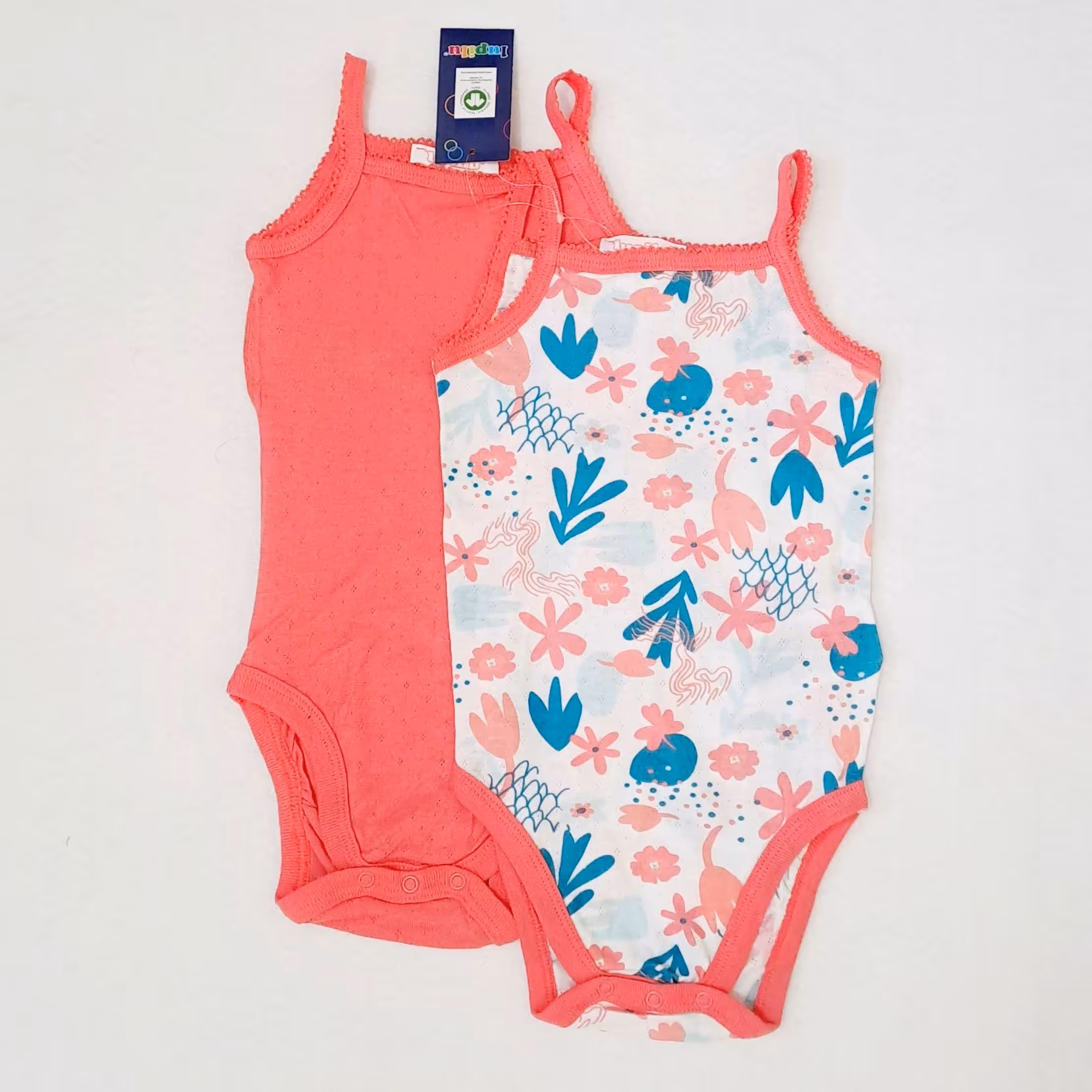 پک دوتایی بادی رکابی لوپیلو آلمان سایز 2 تا 6 ماه 