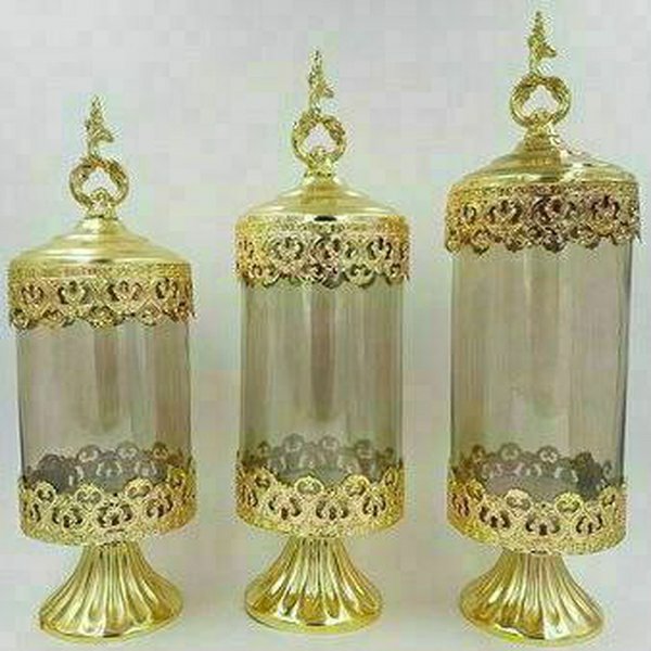 کندی تک پایه طلایی 3تایی کد آرون با ارسال رایگان