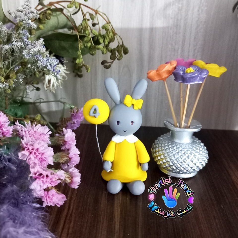 تاپر کیک خرگوش