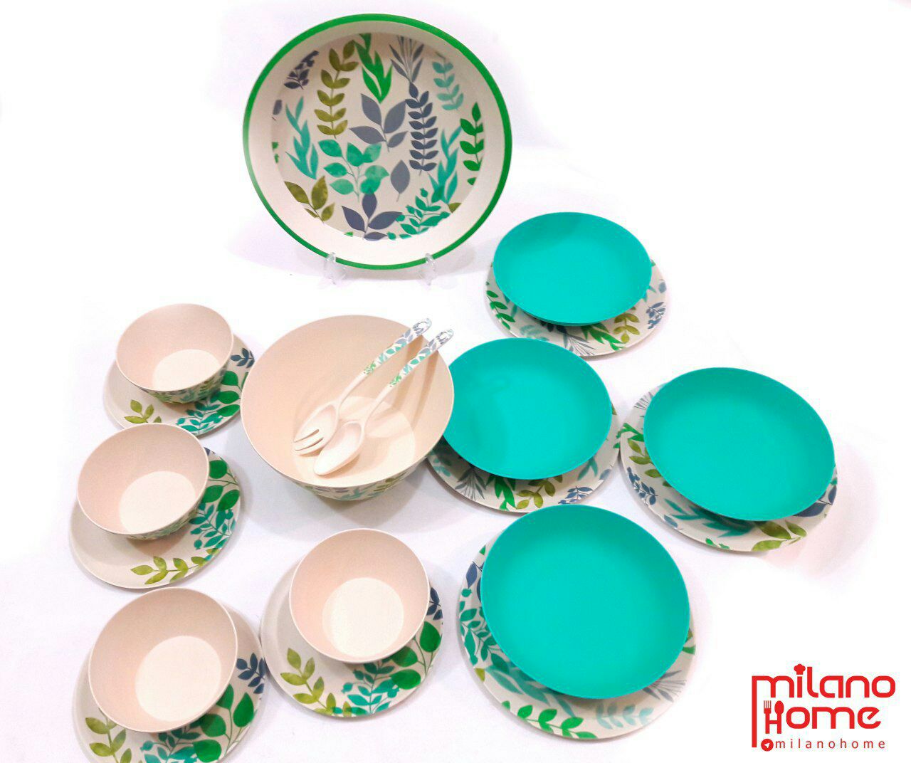 سرویس غذا خوری 4 نفره بامبو مدل میلانو milano 505