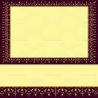 وکتور حاشیه شرفه اسلیمی | گرافیک با طعم تربچه