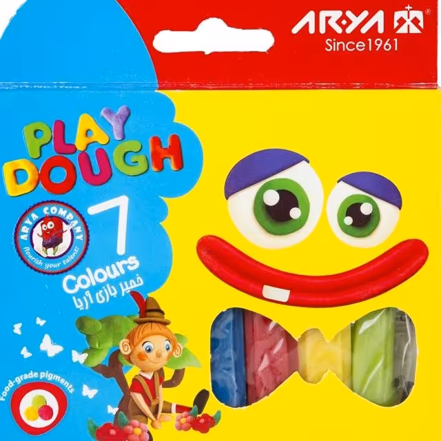 خمیر 7 رنگ آریا