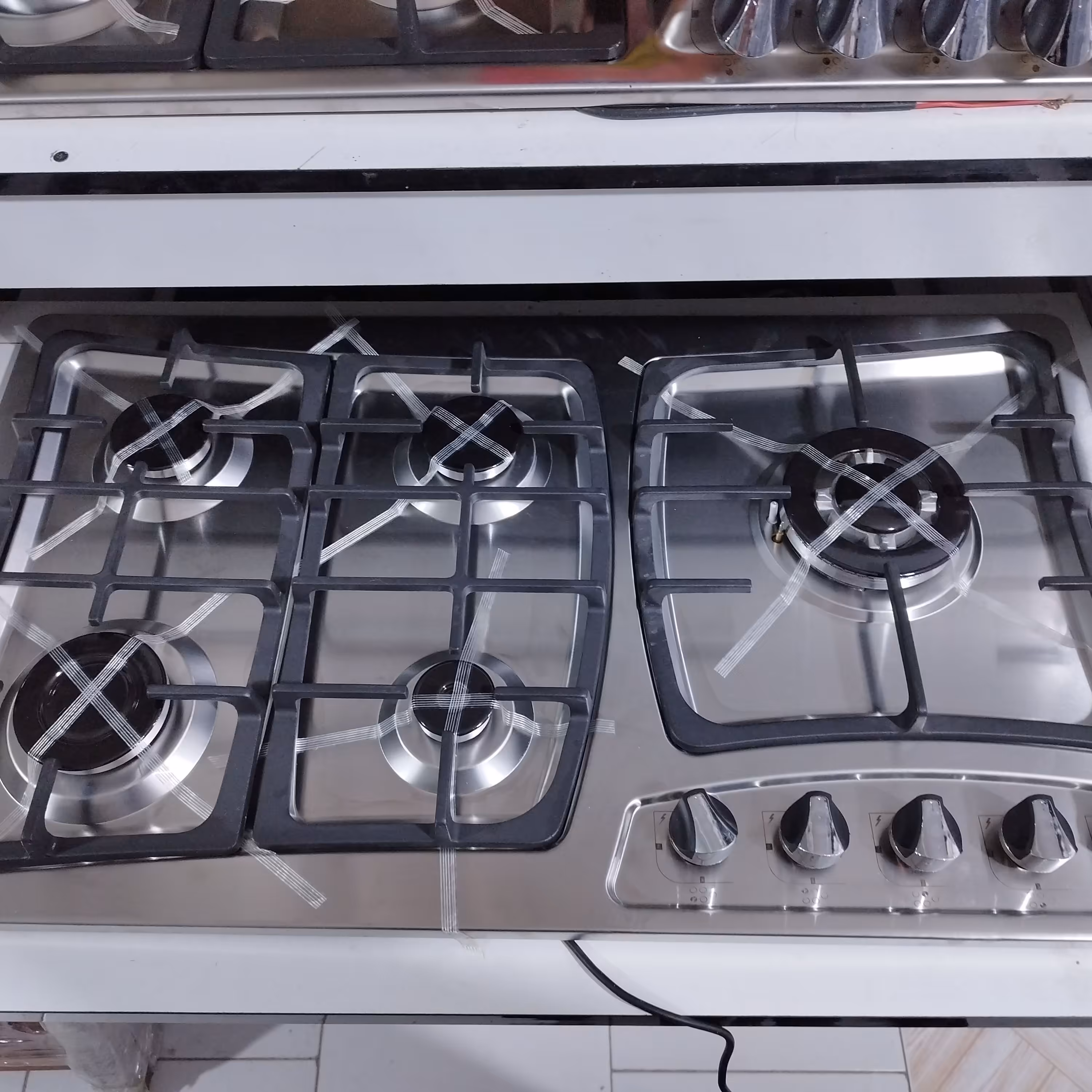 گاز صفحه ای استیل سفارشی رئال مدل عروس ( گاز صفحه استیل عروس ضمانت دار کیفیت عالی )