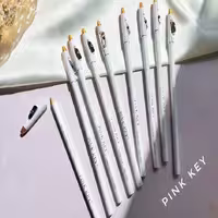 مداد سفید نرم و اورجینال تراش دار pink key