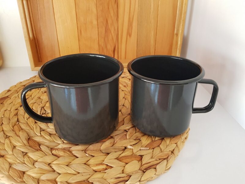 ماگ لعابی مشکی