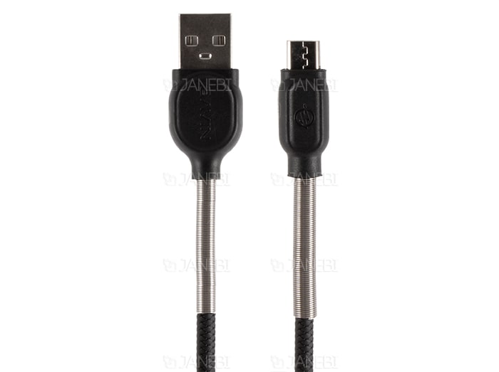 کابل شارژ و انتقال داده میکرو یو اس بی باوین Bavin CB-121 Micro USB Cable 1m
