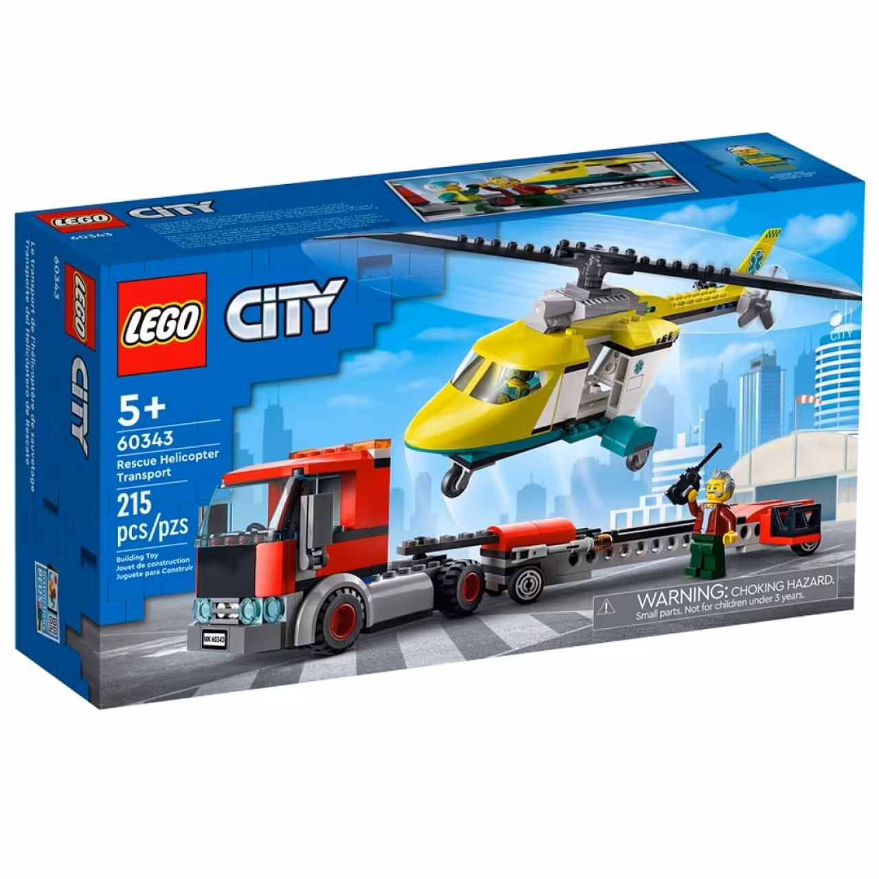 لگو سری سیتی مدل هلیکوپتر کد 60343