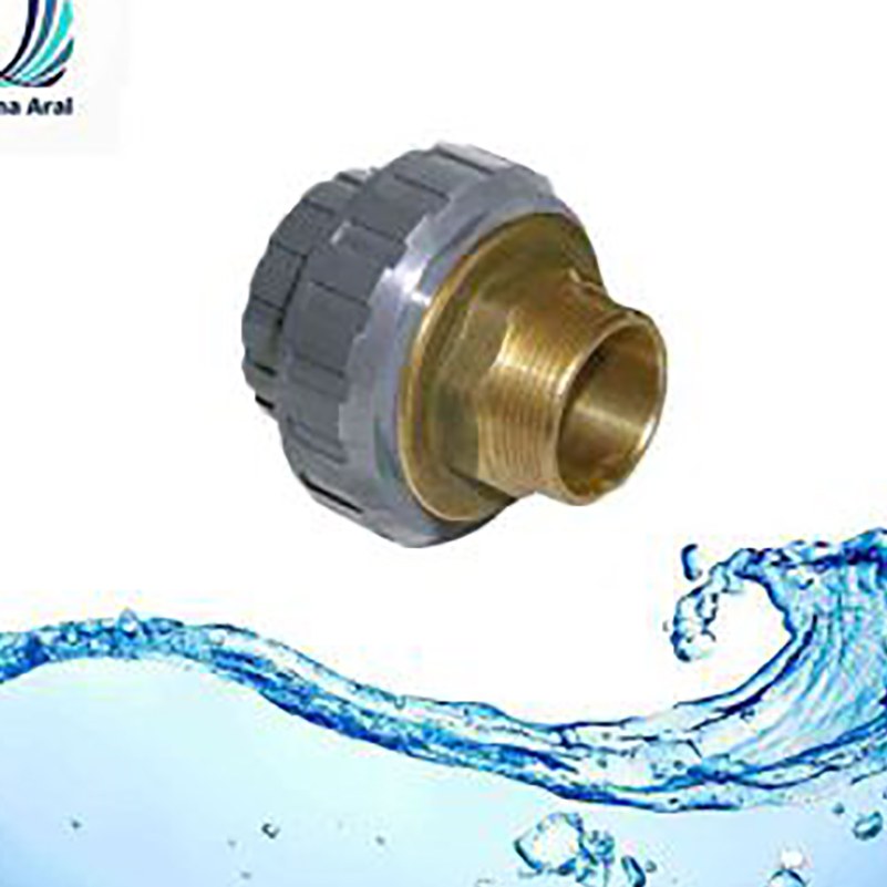 مهره ماسوره یک سر برنج 40 ( یک و یک چهارم اینچ )