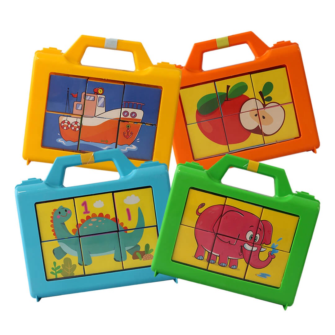 پازل مکعبی  6 وجهی با فرزندان