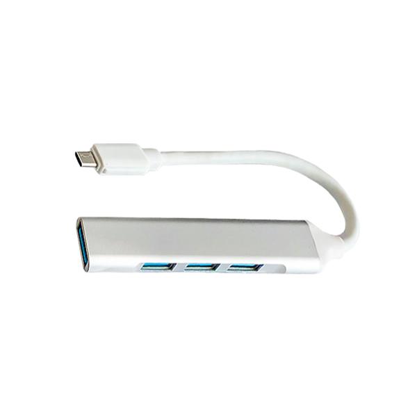 هاب تایپ سی 3 پورت USB20 و 1 پورت USB30 مدل H-9701