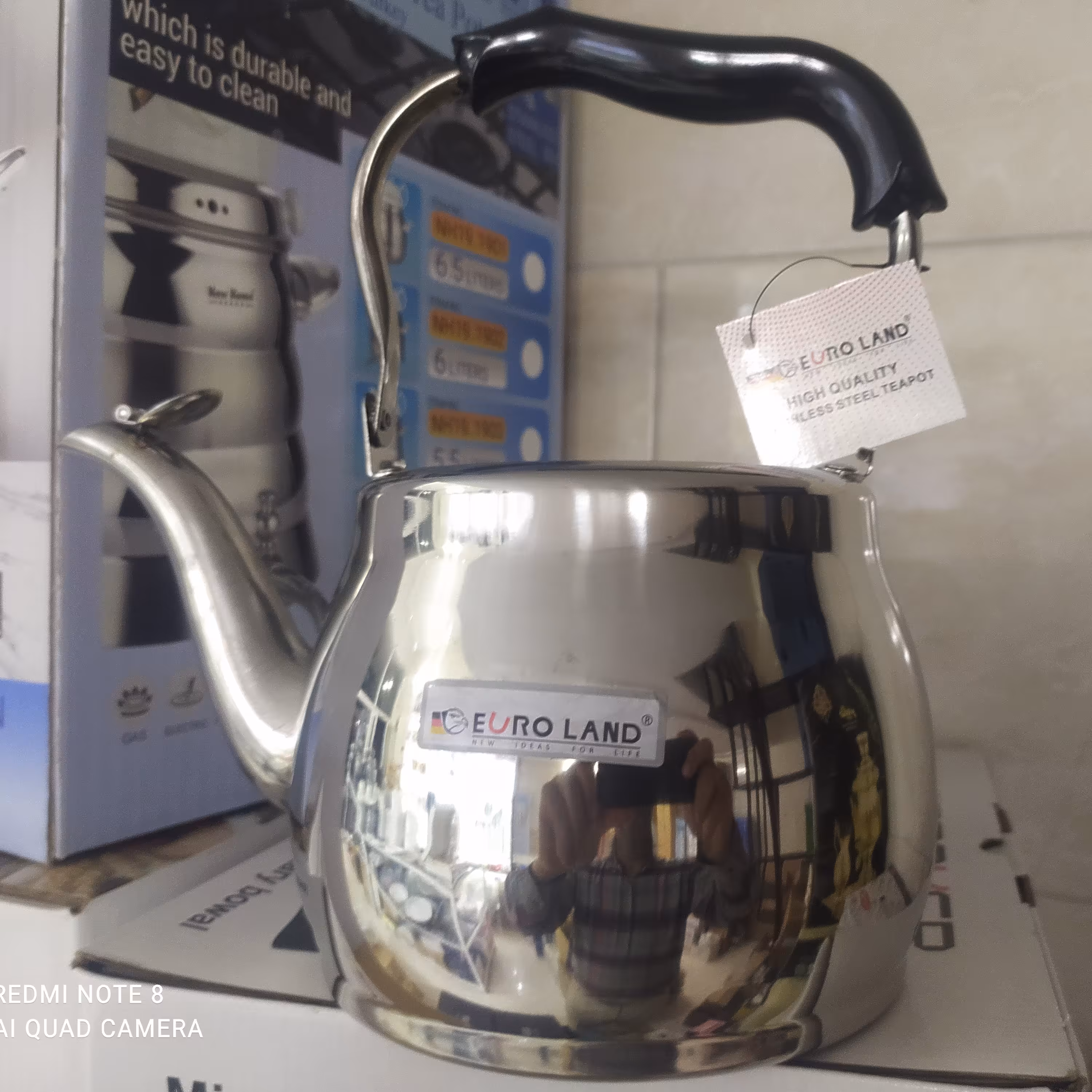 کتری استیل خارجی یورو لند