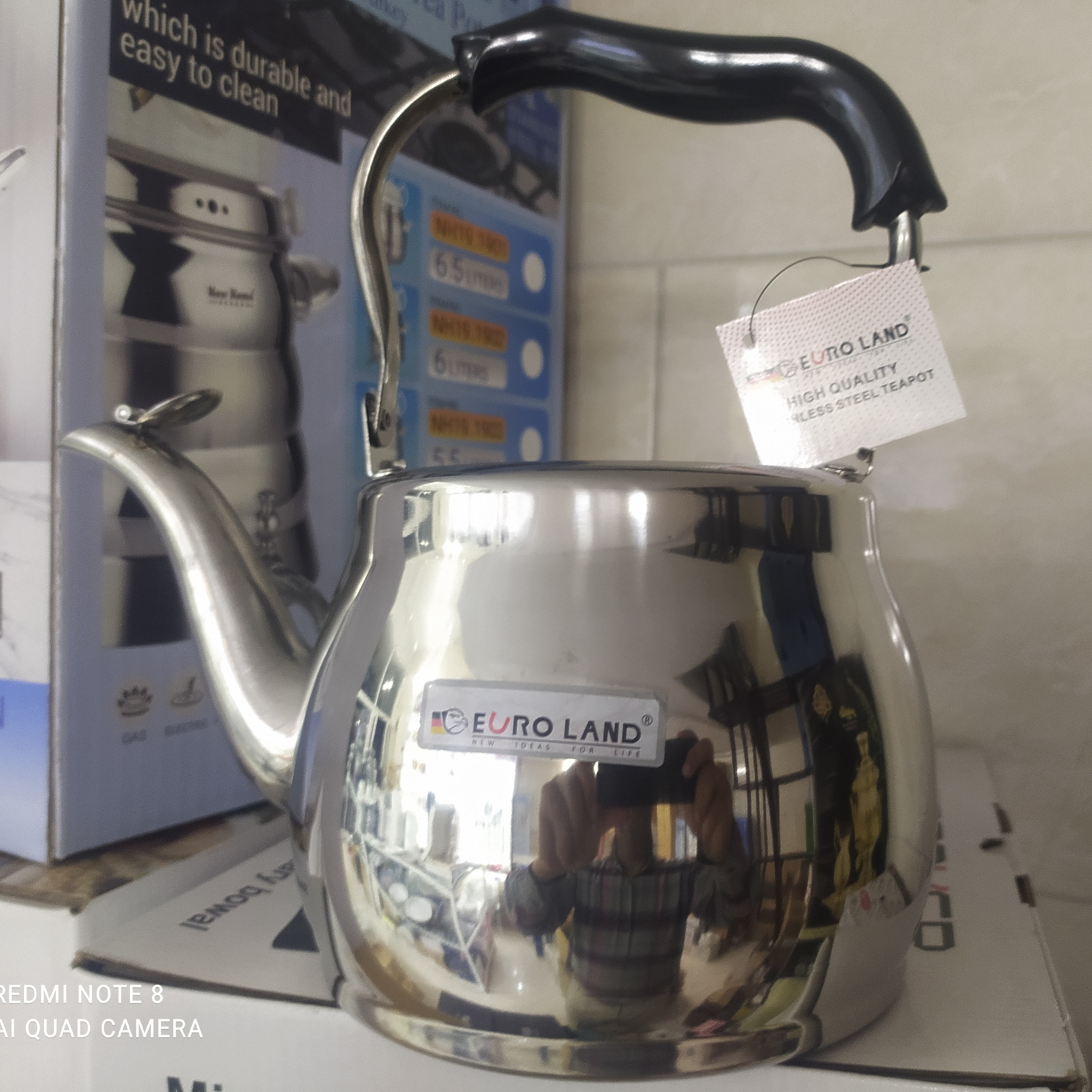 کتری استیل خارجی یورو لند