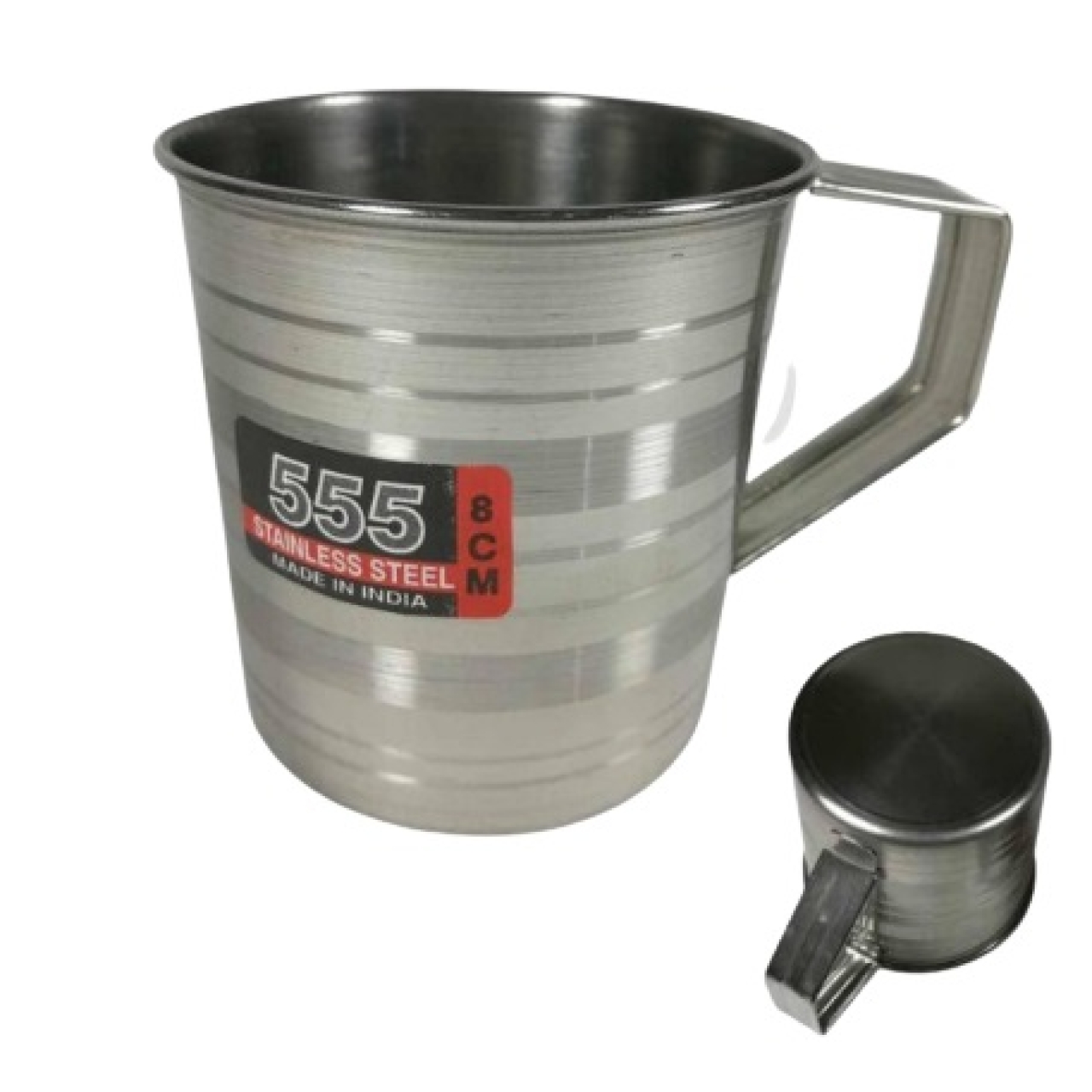 لیوان استیل دسته دار 160 سی سی
