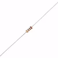 مقاومت 2 کیلو اهم پایه خم بسته 20 عددی