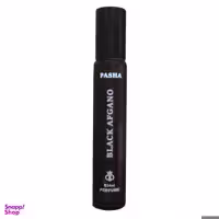 عطر جیبی مردانه پاشا مدل بلک افغان حجم 24 میلی لیتر
