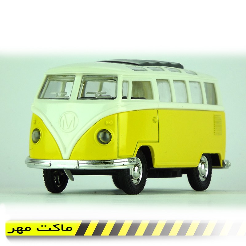ماکت ماشین فلزی فولکس طول 12 سانت صدا و چراغدار ارسال رایگان در ماکت مهر