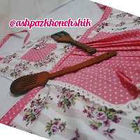 پیشبند آشپزخانه دودامنه با جنس درجه یک 