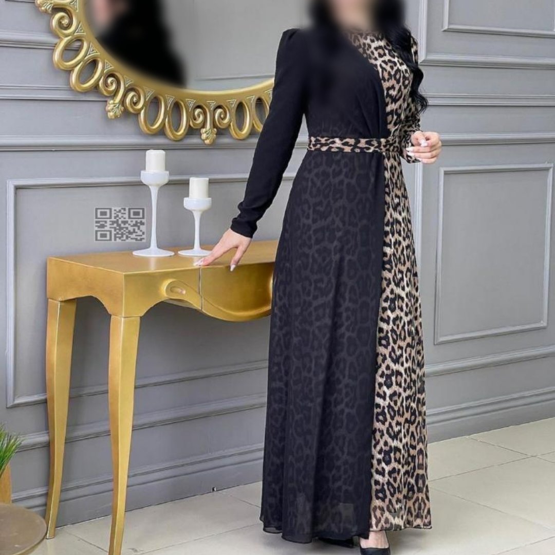 پیراهن حجاب شیک ترکیبی مگه داریم جذابتر از این