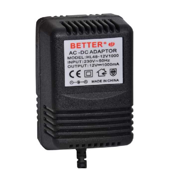 آداپتور 12 ولت 1000میلی آمپر ترانسی