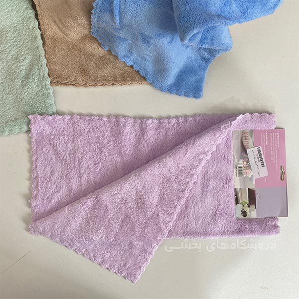 دستمال حوله ای مدل پولیشی 40*40
