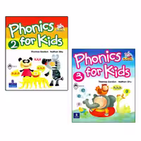 کتاب Phonics For Kids اثر Thomas Gordon And Nathan Shu انتشارات اشتیاق نور جلد 2 و 3