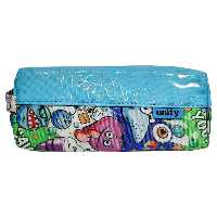 خرید جامدادی تک زیپ پارچه ای یونی فای مدل کلاسیک کد 9226