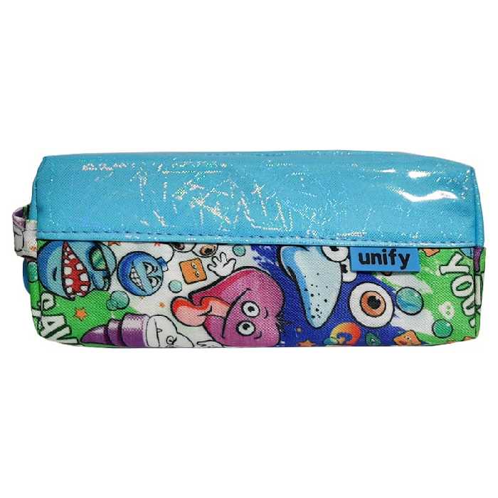 خرید جامدادی تک زیپ پارچه ای یونی فای مدل کلاسیک کد 9226