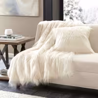 شال مبل تری لیوم مدل خز سایز 180x100 سانتی متر