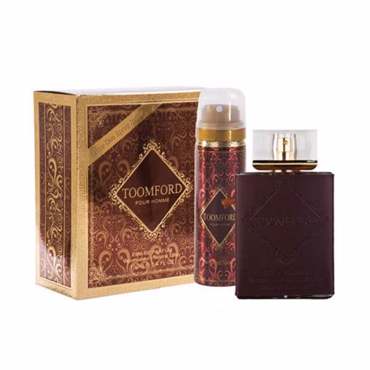 ادوپرفیوم مردانه فرگرانس ورد مدل تامفورد پورهوم چرمی حجم 100 میل