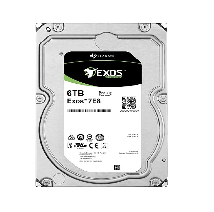هارد اینترنال سیگیت مدل ST6000NM021A Exos 7E8 با ظرفیت 6 ترابایت
